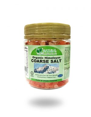 NATURAL LEAF Organic Pink Coarse Salt 250g