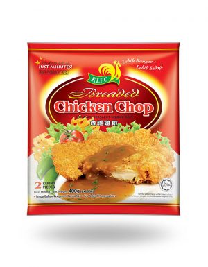 KLFC Breaded Chicken Chop 400g