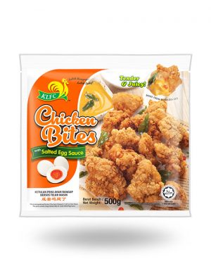 KLFC Chicken Bites with Salted Egg Sauce 500g