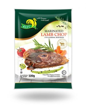 KLFC Marinated Lamb Chop 220g