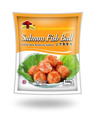 MUSHROOM Salmon Flavoured Fish Ball 500g