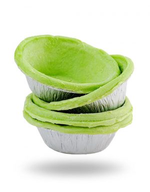 Pandan Portuguese Egg Tart Shell 30pcs