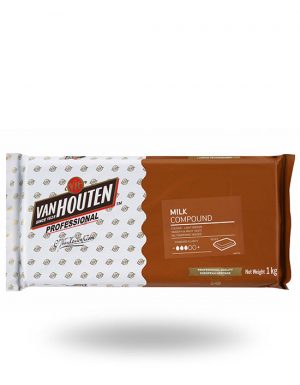 VAN HOUTEN Professional Milk Compound Block 1401 1kg