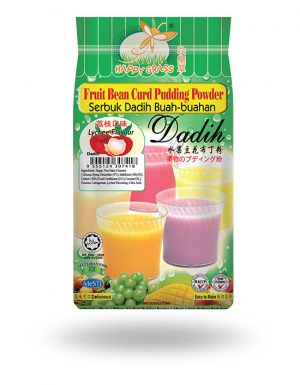 HAPPY GRASS Fruit Beancurd Pudding Powder With Lychee Flavour 360g