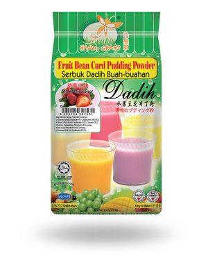 HAPPY GRASS Fruit Beancurd Pudding Powder With Strawberry Flavour 360g