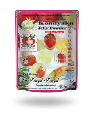 HAPPY GRASS Konnyaku Jelly Powder-Lychee Flavour 300g