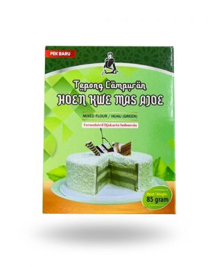 Hoen Kwe Mas Ajoe Mixed Flour (Green) 85g
