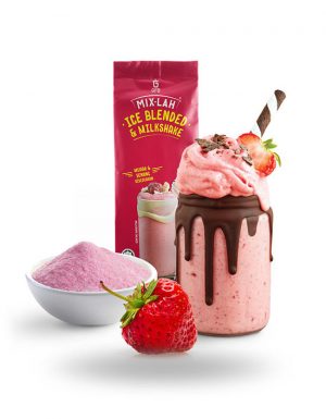 GFB MIX-LAH Ice blended & Milkshake Premix (Strawberry) 1kg