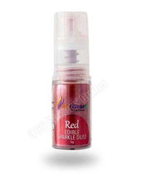 MYFLAVOR Edible Sparkle Dust Red 5g