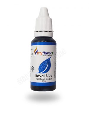 MYFLAVOR Gel Food Colour Royal Blue 25g