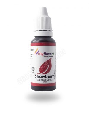 MYFLAVOR Gel Food Colour Strawberry 25g