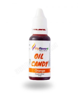 MYFLAVOR Oil Candy Food Colour Orange 25g