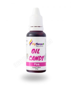 MYFLAVOR Oil Candy Food Colour Pink 25g