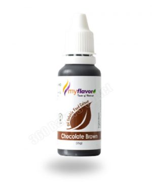 MYFLAVOR Oil Soluble Food Colour Chocolate Brown 25g