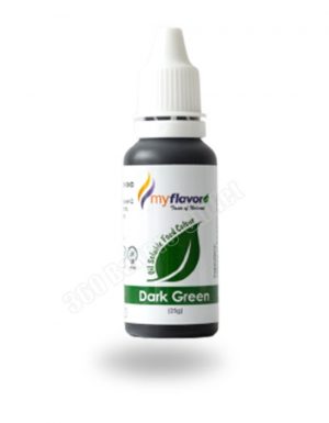 MYFLAVOR Oil Soluble Food Colour Dark Green 25g