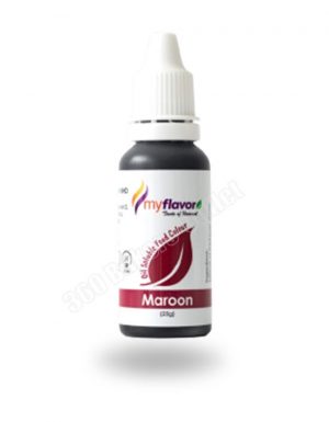 MYFLAVOR Oil Soluble Food Colour Maroon 25g