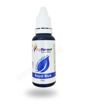 MYFLAVOR Oil Soluble Food Colour Royal Blue 25g