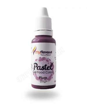 MYFLAVOR Pastel Gel Food Colour Plum 25g