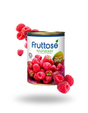 FRUTTOSE Raspberry Pie Filling & Topping 595g