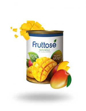 FRUTTOSE Mango Pie Filling & Topping 610g