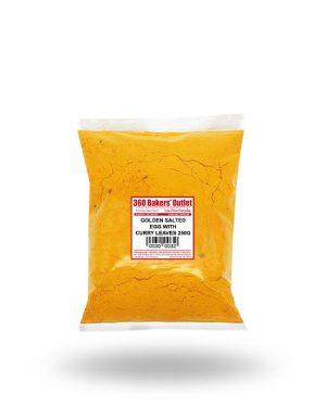 Golden Salted Egg Powder With Curry Leaves