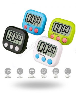 LCD Magnetic Digital Kitchen Timer