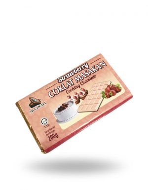 SB COCOA Strawberry Cooking Chocolate 200g