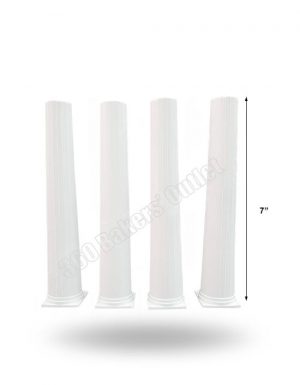 Cake Pillar 7" (4pcs)