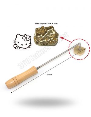 Cake Stamp Mould With Handle [Hello Kitty]-0053