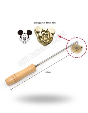 Cake Stamp Mould With Handle [Mickey]-0067