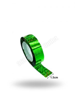 Laser Colour Tape 30m x 1.5cm (Green)