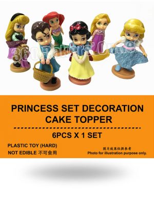 Princess Set Decoration Cake Topper