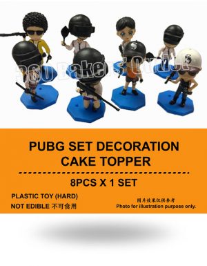 Pubg Set Decoration Cake Topper