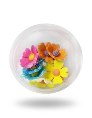 Sugar Decorations Flower (4 Colour) 10pcs