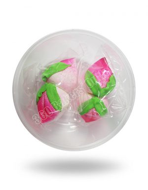 Sugar Decorations Peach Small 4pcs