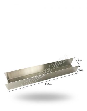 U Shape Non-Stick Biscuit Baking Tin (4x4x24.5cm)