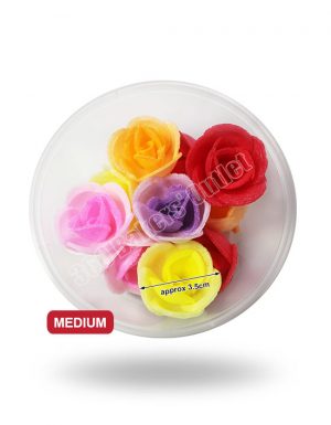 Wafer Roses - Medium 10pcs