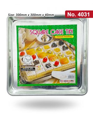 Aluminium Square Cake Tin 11" No.4031