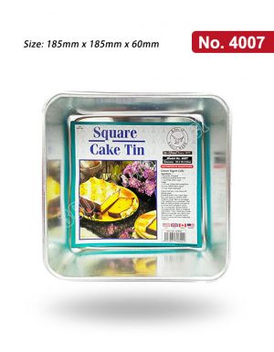 Aluminium Square Cake Tin 7" No.4007