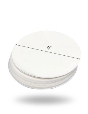 Round Wax Paper 9"