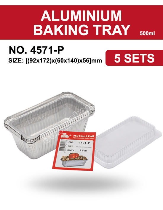 Aluminium Foil Baking Tray No.4571-P - 360 Bakers' Outlet