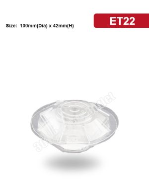 ET-22 PVC Egg Tarts Case With Cover