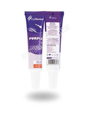 MYFLAVOR Glitter Piping Gel - Purple 40g