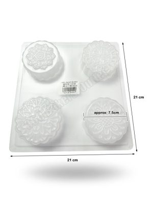 Mooncake Jelly Mould - 4 Cavity (MC-2)