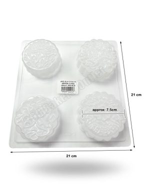 Mooncake Jelly Mould - 4 Cavity (MC-3)
