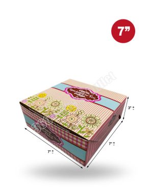 Folding Boxes (Colour) (7"x7"x3")