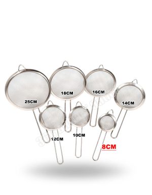 Stainless Steel Oil Strainer 8cm